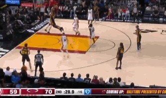 开云在线-初生牛犊不怕虎！纽厄尔顺下不惧阿德巴约补防双手炸扣