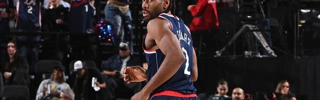 开云官网-队史第三人！伦纳德单赛季5次40+&amp;amp;快船生涯10次40+